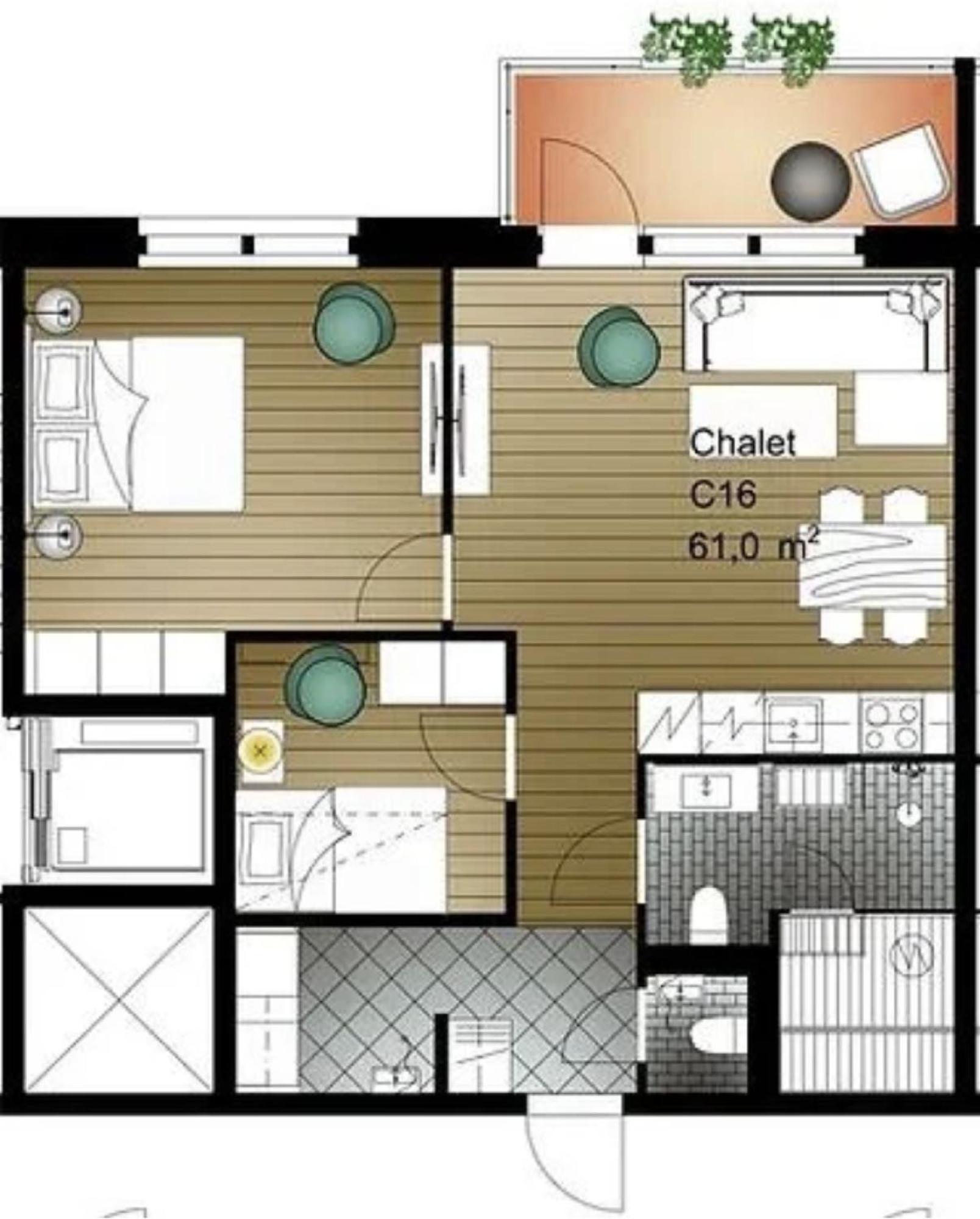 Lux Lapland Cranberry Center 61m2 Ski-in Ski-out 2 Bedr & 2 Bathr Huoneisto *