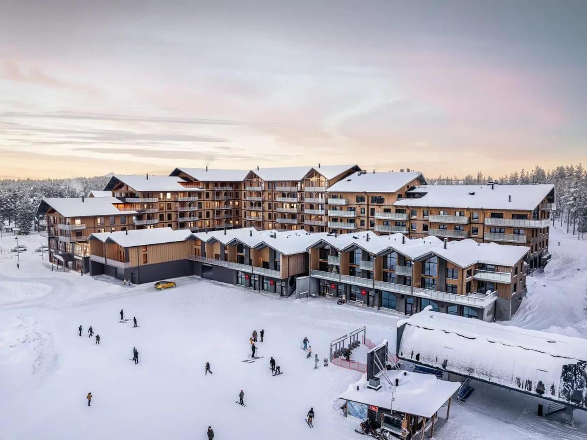 Lux Lapland Cranberry Center 61m2 Ski-in Ski-out 2 Bedr & 2 Bathr Huoneisto Levi