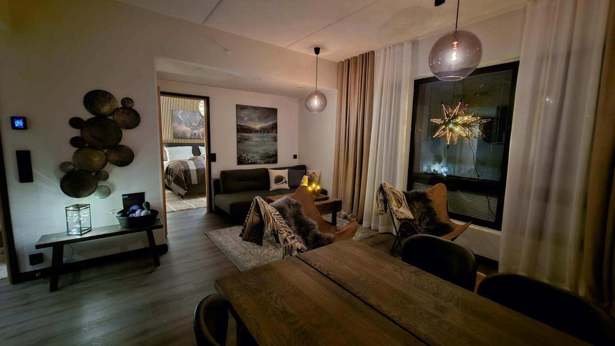 Lux Lapland Cranberry Center 61m2 Ski-in Ski-out 2 Bedr & 2 Bathr Levi